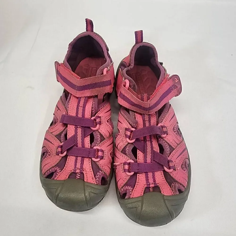 MERRELL Little Girls Pink Hydro Sport Sandals Size 3
